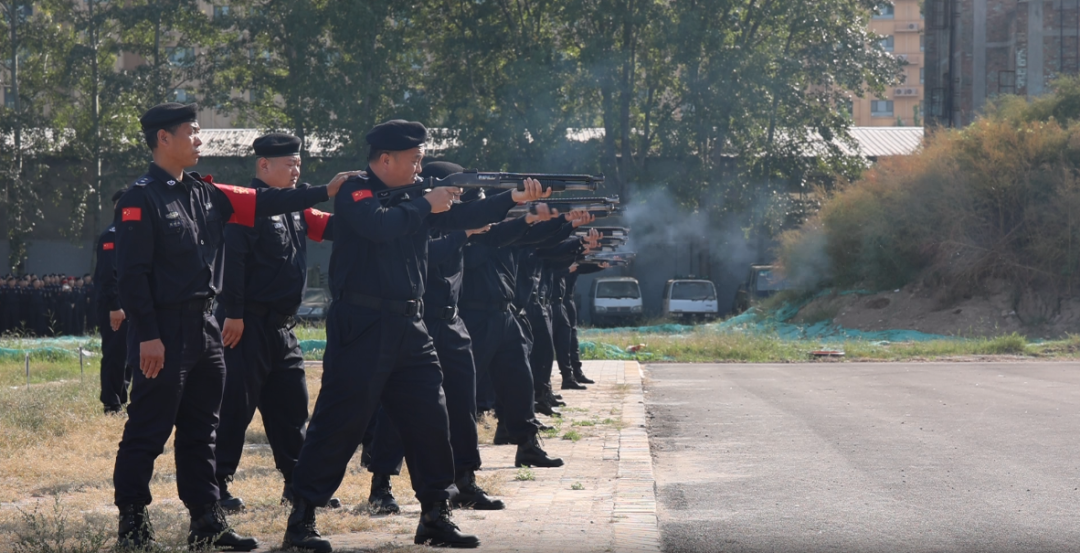 金盾保安公司順利完成2023年持槍證年審考核工作